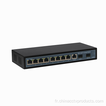 10 ports Switter Ethernet de la couche 2 de 1000 Mbps (SW0802MS)